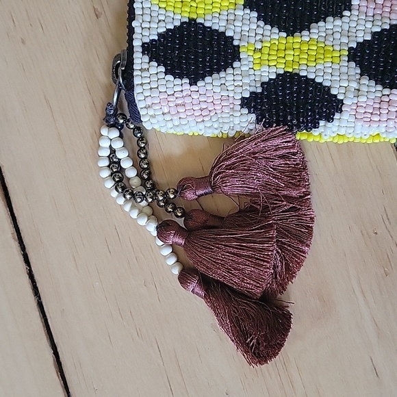 Anthropologie Jasper & Jeera Beaded Clutch - Picture 3 of 7